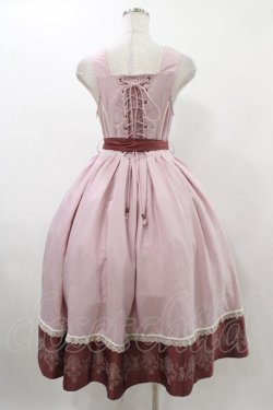 画像2: Ozz oneste / Fairy tale Roseジャンパースカート  ピンク H-25-12-14-1024-OO-OP-KB-ZH