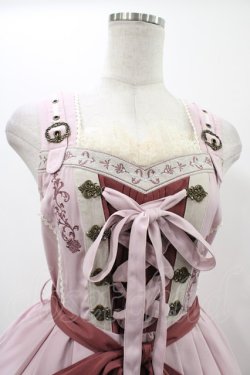 画像4: Ozz oneste / Fairy tale Roseジャンパースカート  ピンク H-25-12-14-1024-OO-OP-KB-ZH