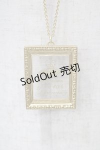 Jane Marple / Eternal Framesペンダント  クリア×ゴールド H-25-12-14-1004-JM-AC-KB-ZH