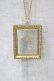 画像1: Jane Marple / Eternal Framesペンダント  クリア×ゴールド H-25-12-14-1004-JM-AC-KB-ZH (1)