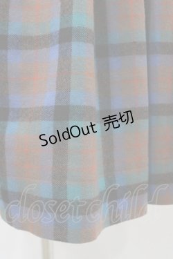 画像5: Jane Marple / タータンチェックタブリエドレス  ブリック H-25-12-14-1025-JM-OP-KB-ZH