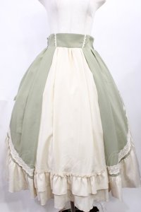 axes femme kawaii / マリアンヌスカート M グリーン H-25-12-14-010-AX-SK-NS-ZH