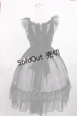 画像2: Chalmiere / ドットチュールエプロン M ブラック H-25-12-14-013-LO-OP-NS-ZH