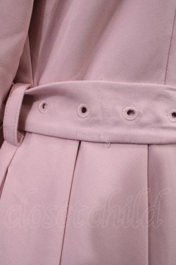 画像4: DearMyLove / ハートビジューリボンレース学園ワンピース M ピンク H-25-12-14-017-EL-OP-NS-ZH