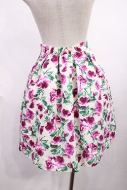 画像2: an another angelus / 花柄ウエストベルト風スカート Free オフ H-25-12-14-018-CA-SK-NS-ZH