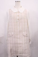 Amavel / ファンシーツイードワンピース Free ピンク H-25-12-14-019-CA-OP-NS-ZH