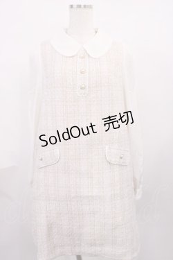 画像1: Amavel / ファンシーツイードワンピース Free ピンク H-25-12-14-019-CA-OP-NS-ZH