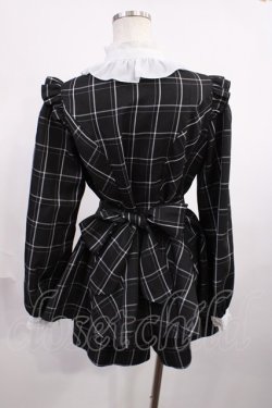 画像2: Secret Honey / アクセサリーリボン付きセットアップ Free ブラック H-25-12-14-020-CA-OP-NS-ZH