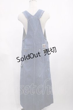 画像2: PINK HOUSE / ワッペンデニムジャンパースカート FREE ブルー H-25-12-14-022-LO-OP-NS-ZH