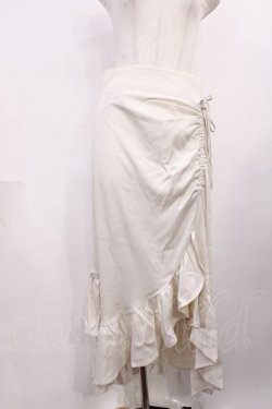 画像1: DearMyLoveRose / ドロストアシメフリルマーメイトスカート LL オフ H-25-12-14-023-EL-SK-NS-ZH