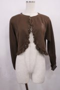 m petit by misako / MSKバラBフリルボレロ M ブラウン H-25-12-14-027-LO-TO-NS-ZH