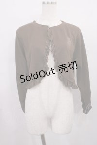 m petit by misako / MSKバラBフリルボレロ M ブラウン H-25-12-14-027-LO-TO-NS-ZH