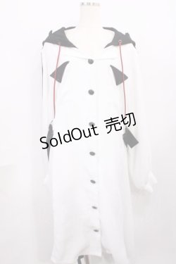 画像1: IRO+IRO / 阿吽の狐特攻服風フードジャケット Free オフ H-25-12-14-031-LO-JA-NS-ZH