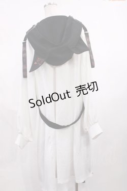 画像2: IRO+IRO / 阿吽の狐特攻服風フードジャケット Free オフ H-25-12-14-031-LO-JA-NS-ZH