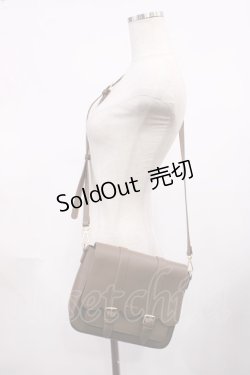 画像1: m petit by misako / AMスカラップショルダー  ブラウン H-25-12-14-033-LO-BG-NS-ZH