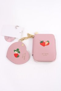 m petit by misako / AMハートミラーツキポーチ  ピンク H-25-12-14-035-LO-ZA-NS-ZH