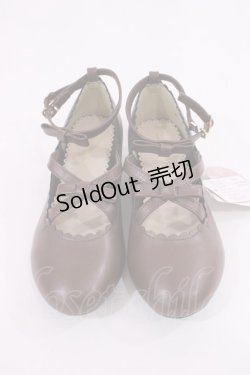 画像1: m petit by misako / AMリボンストラップPPS L ブラウン H-25-12-14-039-LO-SH-NS-ZH