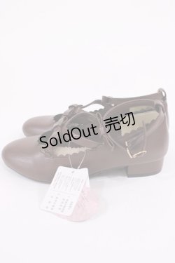 画像2: m petit by misako / AMリボンストラップPPS L ブラウン H-25-12-14-039-LO-SH-NS-ZH