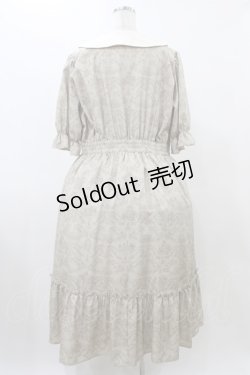 画像2: m petit by misako / NINA’Sコラボトワルドジュイワンピース LL ベージュ H-25-12-16-1036-LO-OP-NS-ZH