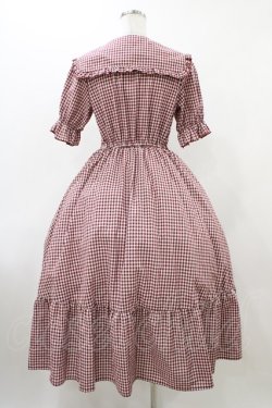 画像2: m petit by misako / AM*ギンガムCHKワンピース S レッド H-25-12-16-1037-LO-OP-NS-ZH