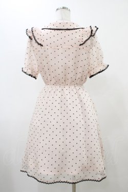 画像2: Honey Cinnamon / ハートドットワンピース Free ピンク H-25-12-16-1039-LO-OP-NS-ZH