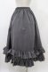 画像2: FLC / MINA*ティアードスカート L グレー H-25-12-16-1040-0-SK-NS-ZH (2)