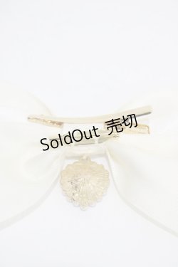 画像3: Amavel / ビジューリボン2wayブローチ  ホワイト H-25-12-16-1005-CA-AC-NS-ZH