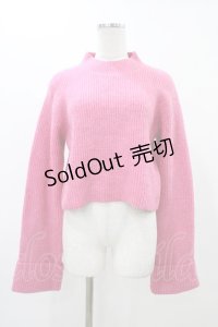Riu / ハイネックニット Free ピンク H-25-12-16-1050-LO-TO-NS-ZH