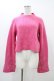 画像1: Riu / ハイネックニット Free ピンク H-25-12-16-1050-LO-TO-NS-ZH (1)