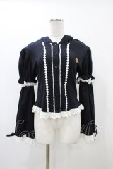 BABY,THE STARS SHINE BRIGHT / うさみみカーディガン Free ブラック H-25-12-16-1051-BA-TO-NS-ZH