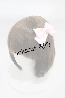 画像1: Amavel / ビジューリボン2wayブローチ  ピンク H-25-12-16-1006-CA-AC-NS-ZH