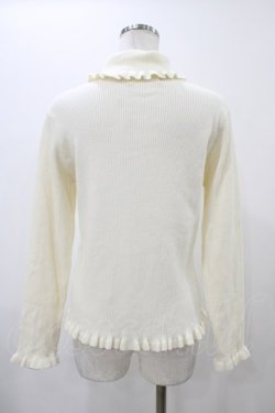 画像2: m petit by misako / サンリオキャラクターズコラボ シナモロール ニットプルオーバー LL オフ H-25-12-16-1058-LO-TO-NS-ZH