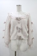 LIZ LISA / リボンスリーブセーラーカーディガン Free ピンク H-25-12-16-1059-LO-TO-NS-ZH