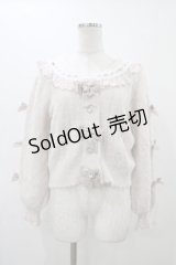 LIZ LISA / リボンスリーブセーラーカーディガン Free ピンク H-25-12-16-1059-LO-TO-NS-ZH