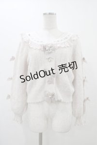 LIZ LISA / リボンスリーブセーラーカーディガン Free ピンク H-25-12-16-1059-LO-TO-NS-ZH