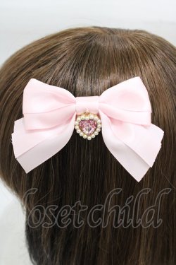 画像2: Amavel / ビジューリボン2wayブローチ  ピンク H-25-12-16-1006-CA-AC-NS-ZH