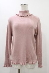 m petit by misako / サンリオキャラクターズコラボ マイメロディ ニットプルオーバー LL ピンク H-25-12-16-1061-LO-TO-NS-ZH