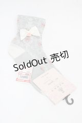 m petit by misako / AMCSNIフロートリボン  グレー H-25-12-16-1008-LO-ZA-NS-ZH