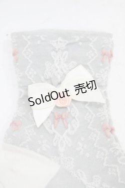 画像2: m petit by misako / AMCSNIフロートリボン  グレー H-25-12-16-1008-LO-ZA-NS-ZH