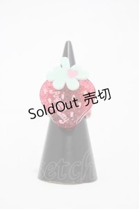 Angelic Pretty / いちごちゃんリング Free レッド H-25-12-16-1010-AP-AC-NS-ZH