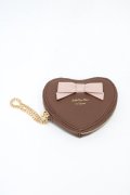 m petit by misako / サンリオキャラクターズコラボ/ハートコインケース  ブラウン H-25-12-16-1012-LO-ZA-NS-ZH