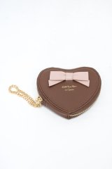 m petit by misako / サンリオキャラクターズコラボ/ハートコインケース  ブラウン H-25-12-16-1012-LO-ZA-NS-ZH