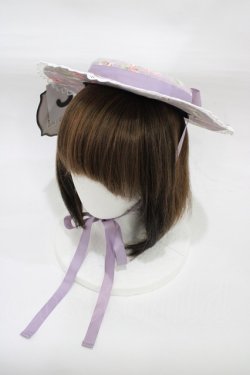 画像1: Kurumi Collaboration / KRMヘッドドレス  ラベンダー H-25-12-16-1002-0-AC-NS-ZH