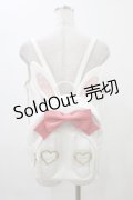 DearMyLove / Sanrio Wish me mell x DearMyLoveリュック  ホワイト H-25-12-16-1017-EL-BG-NS-ZH