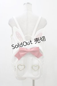 DearMyLove / Sanrio Wish me mell x DearMyLoveリュック  ホワイト H-25-12-16-1017-EL-BG-NS-ZH