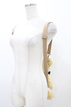 画像2: BABY,THE STARS SHINE BRIGHT / くまくみゃリュックミニ  ミルクティー H-25-12-16-1018-BA-AC-NS-ZH