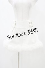 LIZ LISA / 裾ファーショートパンツ Free ホワイト H-25-12-16-1019-LO-PA-NS-ZH