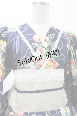 画像4: marcHenTica / 大和撫子ワンピース 表記なし ネイビー H-25-12-16-1024-LO-OP-NS-ZH