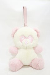 Candy Stripper / STUFFED PEPE BAG  ピンク H-25-12-17-006-PU-BG-KB-ZH