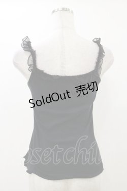 画像2: h.naoto Blood / プリントキャミソール  ブラック H-25-12-17-047-HN-TO-KB-ZH